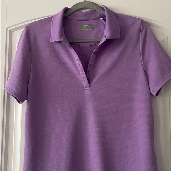 Callaway Women's Purple Golf‎ Polo Shirt Large - Picture 2 of 6